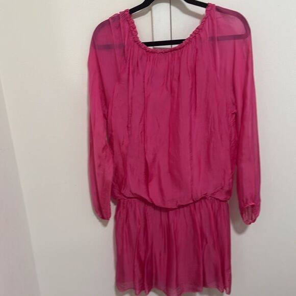 Claudio Milano Couture “The Elastic Dress” in Hot Pink. One size fits 4-12. - Picture 11 of 12